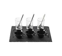 Set di antipasti in ardesia