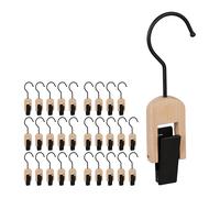 Set di appendi sciarpe Ganci appendiabiti Clip per cappelli Antiscivolo Leggero