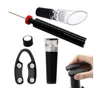 Set di apribottiglie per vino - Manuale apribottiglie vino | 4 pezzi di ricambio per apribottiglie per apribottiglie per vino da cucina, per Halloween, cucina, casa, barman, ad