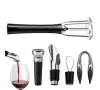 Set di apribottiglie per vino, set di apribottiglie - Accessori per apribottiglie con design a pompa | Accessori per apribottiglie, kit apribottiglie per cavatappi facile, tappi per barche