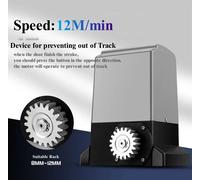 Set di apricancello elettrico scorrevole da 550 W 220 V Apriporta remoto hardware motore automatico