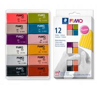 Set di argilla polimerica FIMO SOFT 12 x 25 g, ideale per la moda.
