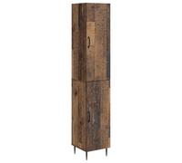 Set di armadi 2 pcs Legno antico 33 x 34,5 x 89,5 cm,Set di mobili-3416635