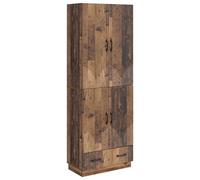 Set di armadi 2 pcs Legno antico Legno ingegnerizzato,Set di mobili-3416779