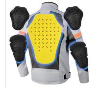 Set di armature per giacche da motociclista da 5 pezzi, protezione per