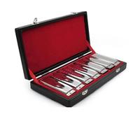 Set Di Armonica Diatonica Blues Da 7 Pezzi Con Custodia E Panno Per La Pulizia
