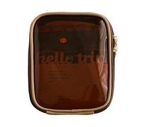 Set di articoli da toeletta da viaggio impermeabili con design trasparenti e scomparti multistrato per un imballaggio efficiente e conservazione degli articoli da toeletta in palestra, C, Taglia unica