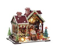 Set di artigianato fai-da-te per case in legno in miniatura-3D per giovani e adulti, set di sala artigianato creativo | Idea della decorazione vivente per ragazze, regalo romantico per gli amanti, pro