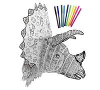 Set di artigianato per puzzle 3D - Kit da colorare per pittura, scatola per giocattoli educativi | Gioco di disegno portatile, per ragazzi giocattolo ma anche scarabocchi liberi