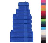 Set di asciugamani 12 pezzi FROGN Blu 360 g/m²