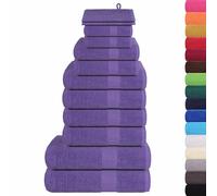 Set di asciugamani 12 pezzi FROGN Viola 360 g/m²