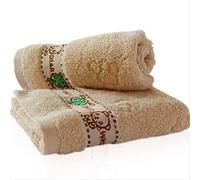 Set Di Asciugamani, 2Pz Asciugamano Di Cotone, 3 Colori, Viso per Bambini Towel Baby Face Towel Absorbwater Skin Cleansing Soft And Comfortable White, GYDHJSSJ, di Brown