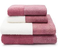 Set di asciugamani da bagno Creole Venus lampo 4 Pezzi Viso e Ospite 100% cotone