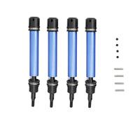 Set di assi per albero motore anteriore e posteriore in metallo, parti aggiornate per ARRMA 1/10 Granito Senton Big Rock VORTEKS Typhon RC auto RC (blu)