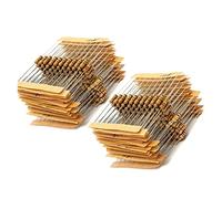 Set di assortimento di resistori da 0,5 Watt, resistore a pellicola di carbonio Resistenza ad anello colorato da 1/2W AMNzOgOdL (Size : 1 ohm-3M 300pcs)
