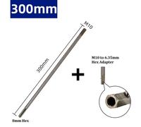 Set di aste di collegamento perforazione strumenti 2 pz set 8 mm gambo esagonale