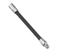 Set di aste di prolunga flessibili - Un quarto 3 oltre 8 Plus Half Drive adattatore lungo per chiavi a cricchetto trapani elettrici Giunto sferico girevole a 360° in acciaio cromato 45 nero (3-8)