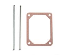 Set di aste di spinta compatibili con motori ad albero orizzontale per tosaerba, include 690971 guarnizione di ricambio per coperchio valvola, adatto a cilindro singolo e gemello