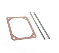 Set di aste di spinta con guarnizione coperchio valvola, compatibile con Briggs & Stratton 690981 690982 690971, adatto per albero orizzontale OHV monocilindrico Intek e modelli gemelli selezionati