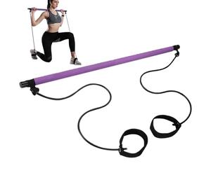 Set di aste per pilates - aste da fusione elastiche per modellare percorsi pilates, asta da allenamento leggera e portatile | Facile da installare, accessorio fitness per l'allenamento di donne