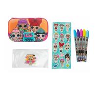 Set Di Astucci Per Matite LOL Surprise | Con Adesivi LOL E Penne Gel