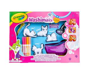 Set Di Attività Creativa Per Bambini Con Crayola Washimals E Animali Da Gioco