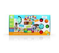 Set di attività per bambini - blocchi, sfere e animali impilabili - b-kids