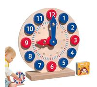 Set di attività per Il di Lêarning Resources - Giocattolo per L'insegnamento | Impara A Leggere L'ora, con Le Carte della Routine Quotidiana | Orologio Didattico Mońtessori Toys per Bambini Picc