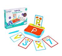 Set di attività sull’alfabeto con centro di copiatura che si illumina di Learning Resources, giocattolo di apprendimento per l’età prescolare, tavola leggera portatile per bambini, 3+