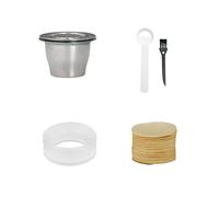Set di attrezzature multifunzione per tazze da caffè con imbuto dosatore di carta, adatto per l'estrazione uniforme del sapore della carta da filtro del caffè