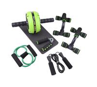 Set Di Attrezzature Per Il Fitness Indoor Con Ruota A Rulli In ABS, Espansore