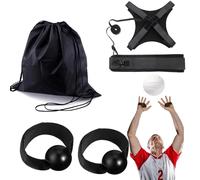Set di attrezzature per l'allenamento di pallavolo per la pratica solista, include un allenatore per il servizio del setter per la pratica di schiacciamento del servizio - Attrezzatura per l'allena