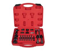 Set di attrezzi alternatori e chiavi a bussola, 22 pezzi, con custodia e adattatori per lavori di puleggia, TRX-Star Spline Hex per generatori