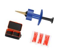 Set di attrezzi compatto per pesca a vite senza fine, con custodia per la preparazione della pesca d'acqua dolce, strumento di caricamento di vermi del sangue, gancio vivo, aiuto per la preparazione