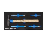 Set di attrezzi da 5 pezzi, inserto in EVA