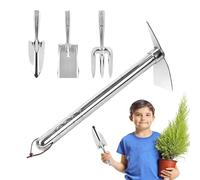 Set di attrezzi da giardinaggio - Allenamento del suolo e bestiame - Rastrello e pala da piantagione | per prato, , giardino, terrazza, fattoria, donne, uomini, adulti, appassionati, giardinieri