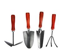 Set di attrezzi da giardino, 4 pezzi da giardino rastrellino piccoli strumenti di piantagione di giardinaggio accessori per la piantagione di fiori