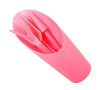 Set di attrezzi da giardino per trapiantare piante grasse e carnose, kit di 4 pezzi in plastica per trapiantatore, paletta, pala a secchio e perforatore, leggero e riutilizzabile (rosa)