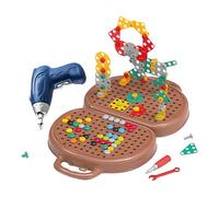 Set di Attrezzi da Gioco per Bambini Piccoli - Gioco Di Costruzione Fai Finta Per Ragazzini - Gioco Educativo Ingegneria Per Ragazze E Ragazzi Dai 3 Anni in Su