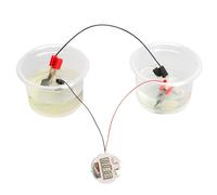 Set di attrezzi da laboratorio educativi per bambini, per costruire un orologio digitale ad acqua salata con componenti