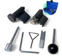 Set di attrezzi di temporizzazione per motori diesel; include strumenti per fasatura valvole e blocco albero motore compatibile con VAG 1.4, 1.6, 1.9, 2.0 SDI TDI.