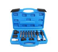 Set di attrezzi for rimozione puleggia, alternatore e motore a ruota libera, 13 pezzi,Robusto e stabile