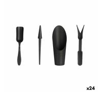 Set di Attrezzi Ibergarden Antracite polipropilene Giardino [24 Unità]