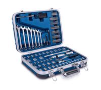 SET DI ATTREZZI IN VALIGETTA SCHEPPACH TB170 - acciaio al cromo vanadio, 135 pezzi, rinforzata, impugnature ergonomiche