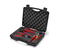 SET DI ATTREZZI KNIPEX 97 91 04 V01 - connettori MC4, 345x280x80 mm