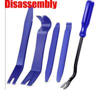 Set di Attrezzi Manuali per Auto Kit Smontaggio Interni Riparazione Stereo DVD Rimozione Cruscotto Pannelli in Plasticaleva pannelli plasticautensili per installazione DVD autoleva cruscotto plastica