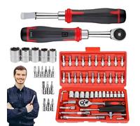 Set di attrezzi meccanici automatici, Set di strumenti per la riparazione manuale della casa, Cassetta degli attrezzi di riparazione automatica, Set di utensili manuali per la casa, dormitorio