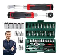 Set di attrezzi Mechanics Kit - Set di attrezzi per la riparazione della casa, cassetta degli attrezzi per la riparazione 'auto, meccanica portatile, set di attrezzi per la casa, per progetti e