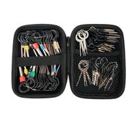 Set di attrezzi per allentare i morsetti - Set di attrezzi per scollegare morsetti di collegamento elettrici, set di attrezzi da 78 pezzi | Utensili per rimuovere morsetti per auto e casa