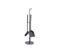 Set Di Attrezzi Per Camino TermaTech "UU Round" Nero 3 Pezzi 90-182